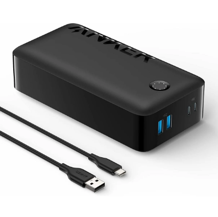 Anker 347 Power Bank 40,000mAh (PowerCore 40K) 30W para MacBook, iPhone, Samsung, iPad, y más