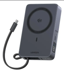 UGREEN MagFlow 10000mAh Power Bank Qi2 25W MagSafe