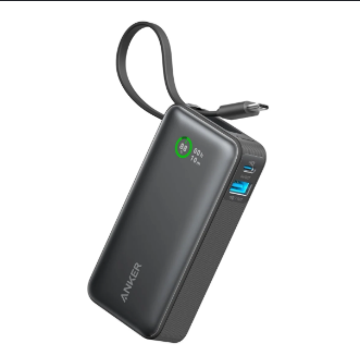 Anker Nano Power Bank 30W 10,000mAh con cable USB-C integrado