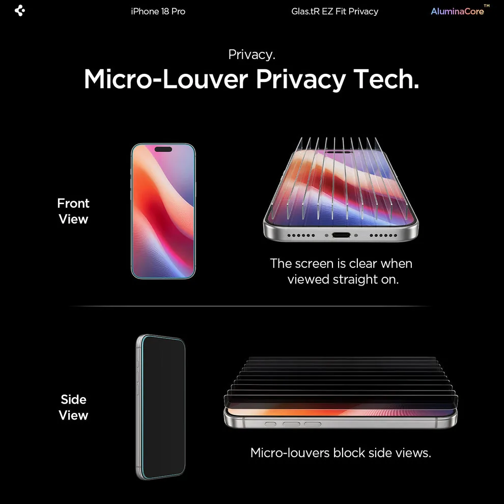 Foto 8 de Spigen GLAS.tR EZ Fit |  Privacy