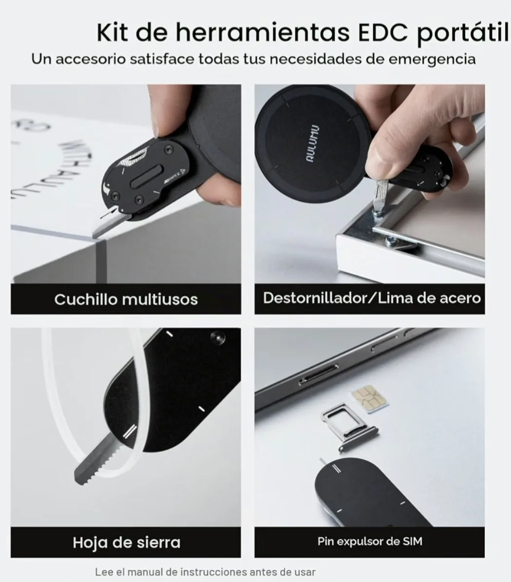 Foto 1 de Aulumu G05 Pro Magnetic Kickstand EDC