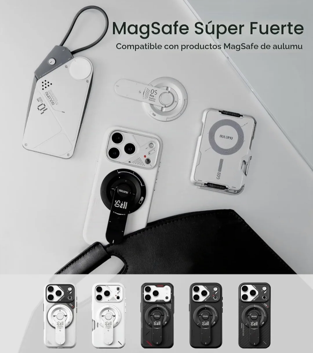 Foto 5 de Aulumu G05 Pro Magnetic Kickstand EDC