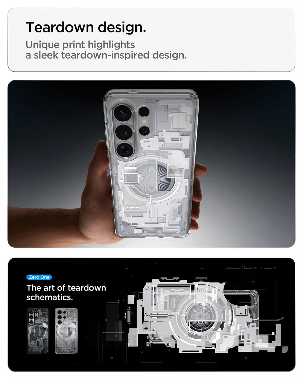 Foto 5 de Spigen Hybrid Zero One White (Mag Fit)